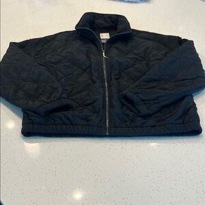 Black Quilted Jacket